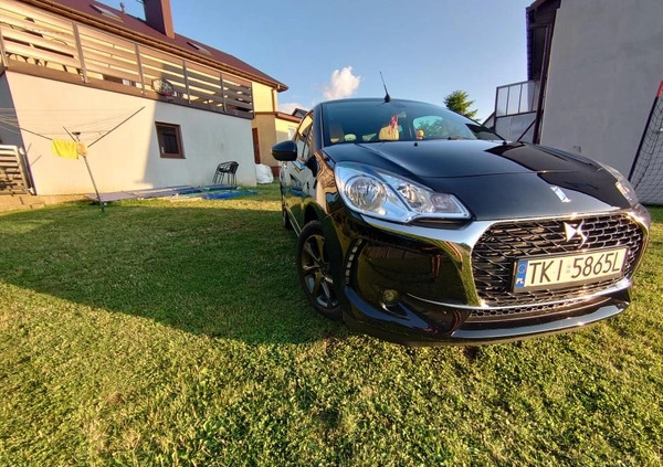 Citroen DS3 cena 37999 przebieg: 105000, rok produkcji 2016 z Łęczyca małe 137